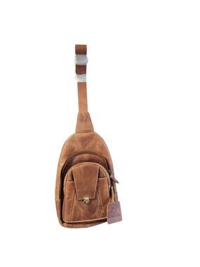 Bellvari Brown Leather Backpack